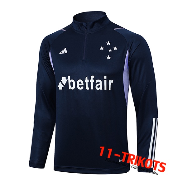 Cruzeiro EC Sweatshirt Training Navy blau 2023/2024