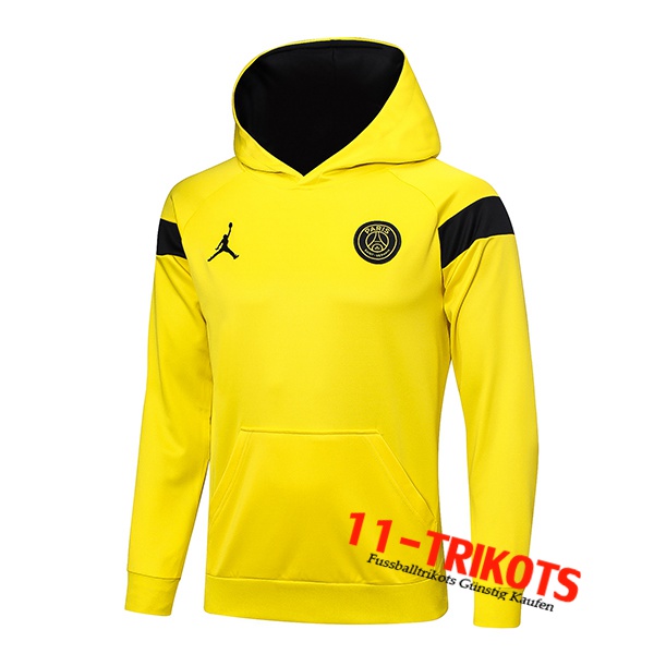 Jordan PSG Sweatshirt Training Capuche Gelb 2023/2024