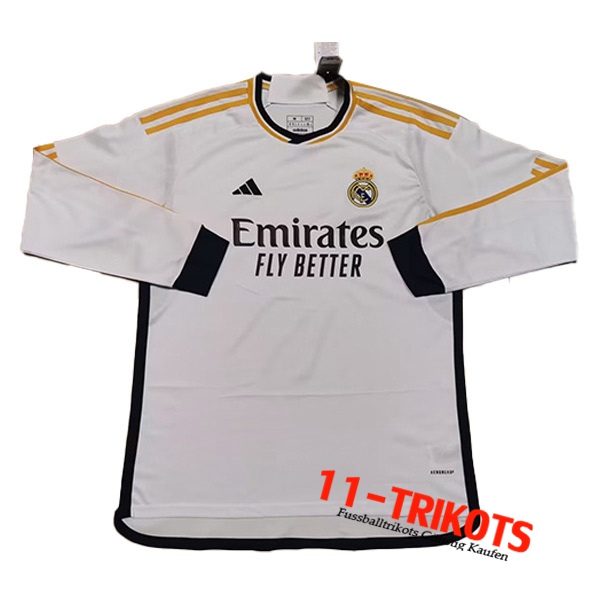 Real Madrid Manche Longue Heimtrikot 2023/2024