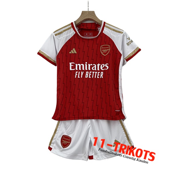 Arsenal Kinder Heimtrikot 2023/2024