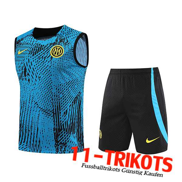 Trainings-Tanktop + Shorts Inter Milan Blau 2023/2024