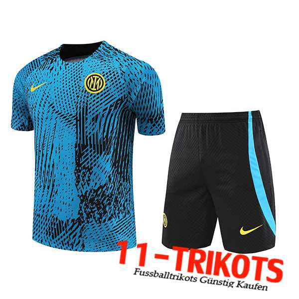 Trainingstrikot + Shorts Inter Milan Blau 2023/2024