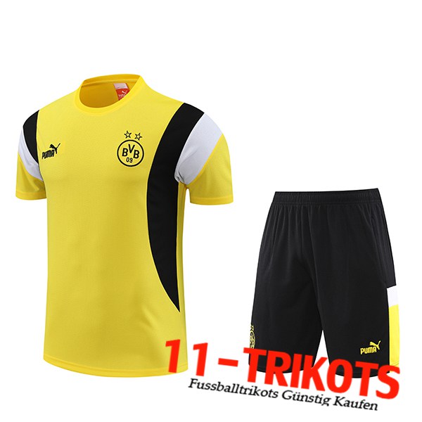 Trainingstrikot + Shorts Dortmund Gelb 2023/2024