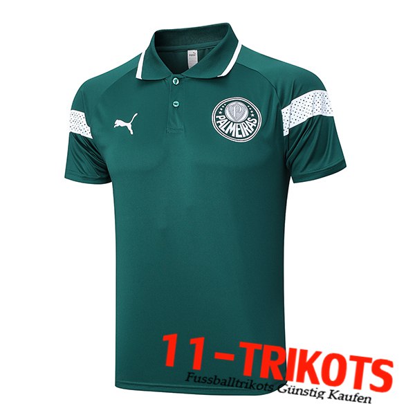 Poloshirt Palmeiras Grün 2023/2024