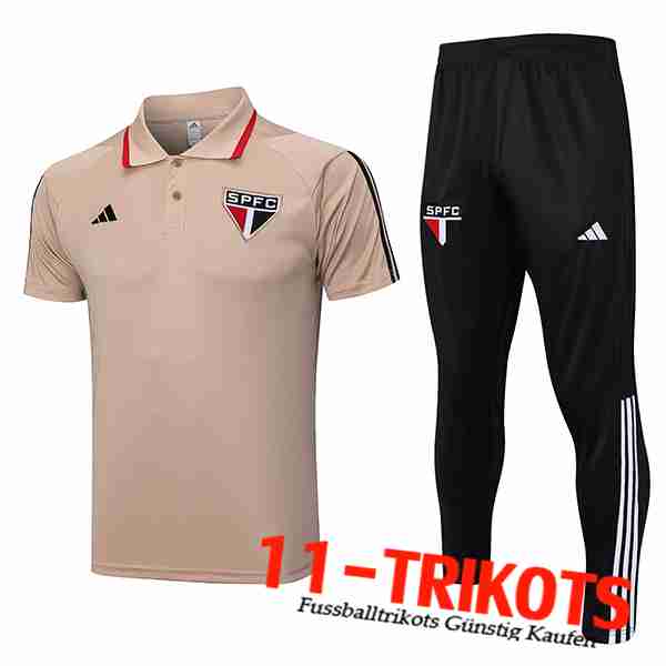 Poloshirt Sao Paulo FC Gelb 2023/2024