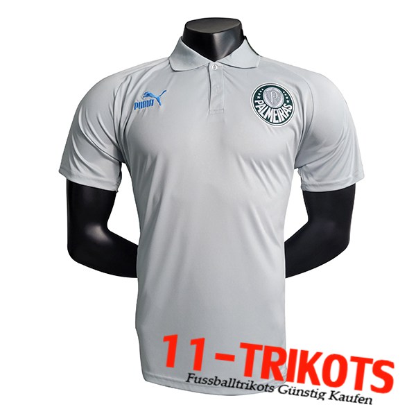 Poloshirt Palmeiras Grau 2023/2024 -03