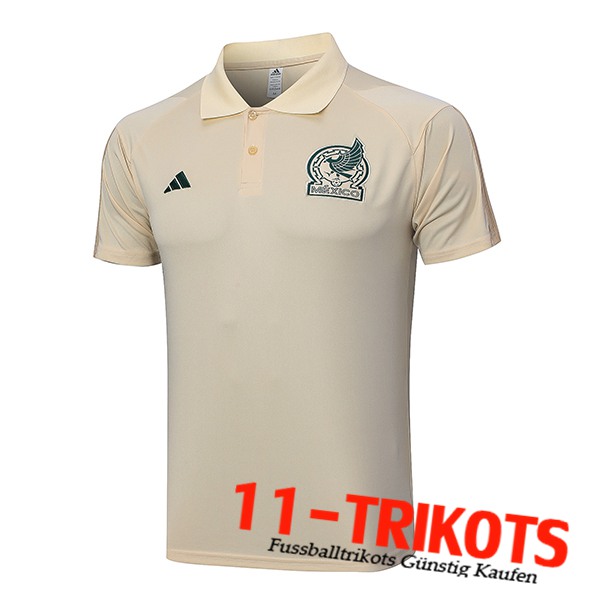 Poloshirt Mexiko Gelb 2023/2024