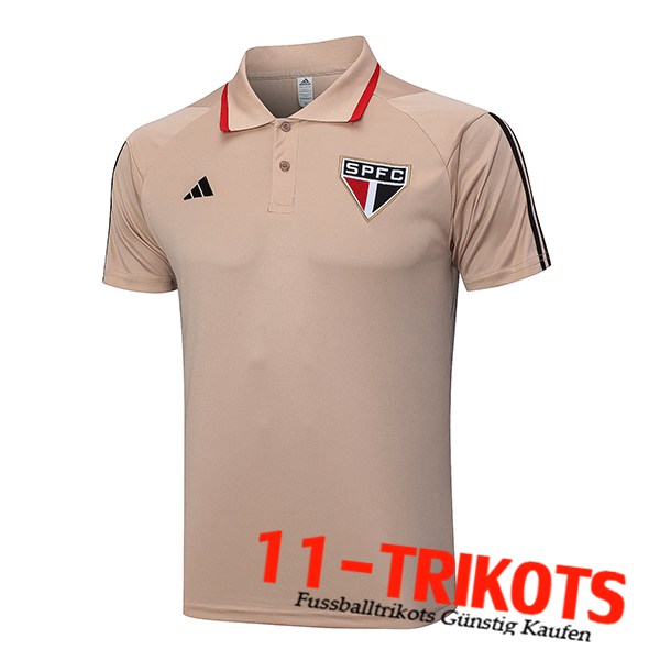Poloshirt Sao Paulo FC Gelb 2023/2024