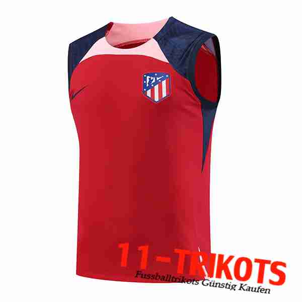 Trainings-Tanktop Atletico Madrid Rot 2023/2024 -02