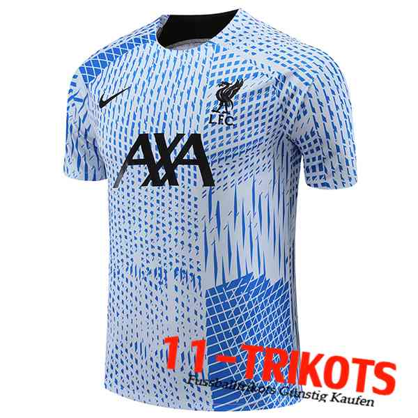 Trainingstrikot FC Liverpool Hellblau 2023/2024