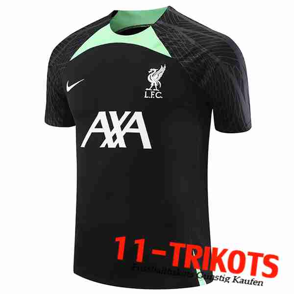 Trainingstrikot FC Liverpool Schwarz 2023/2024