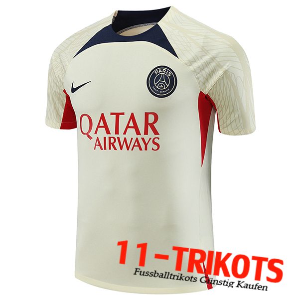 Trainingstrikot PSG Gelb 2023/2024 -02