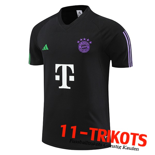 Trainingstrikot Bayern München Schwarz 2023/2024