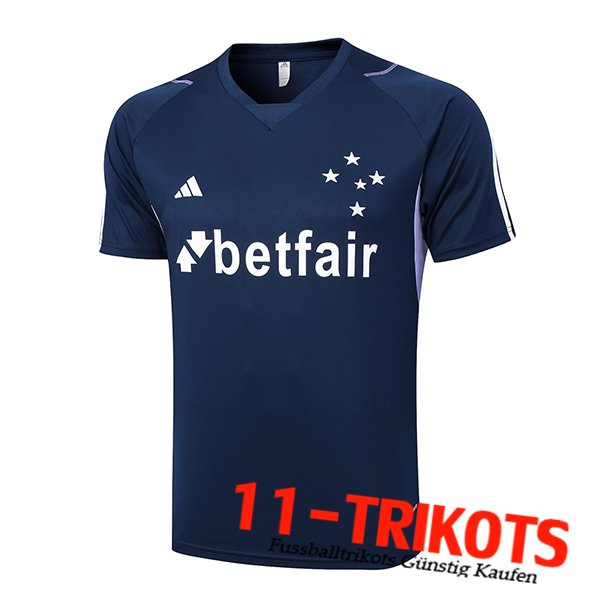 Trainingstrikot Cruzeiro Navy blau 2023/2024