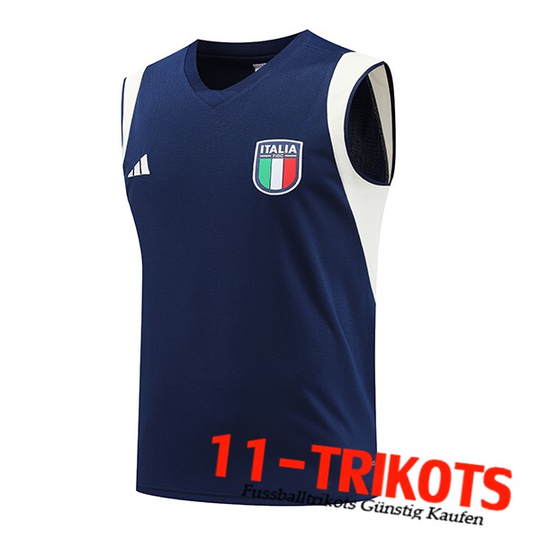 Trainings-Tanktop Italienn Navy blau 2023/2024