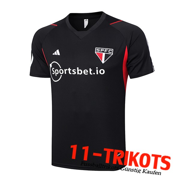 Trainingstrikot Sao Paulo FC Schwarz 2023/2024 -02