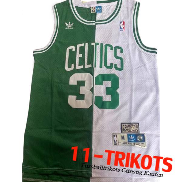 Trikots Boston Celtics (BIRD #33) 2023/24 Weiß/Grün