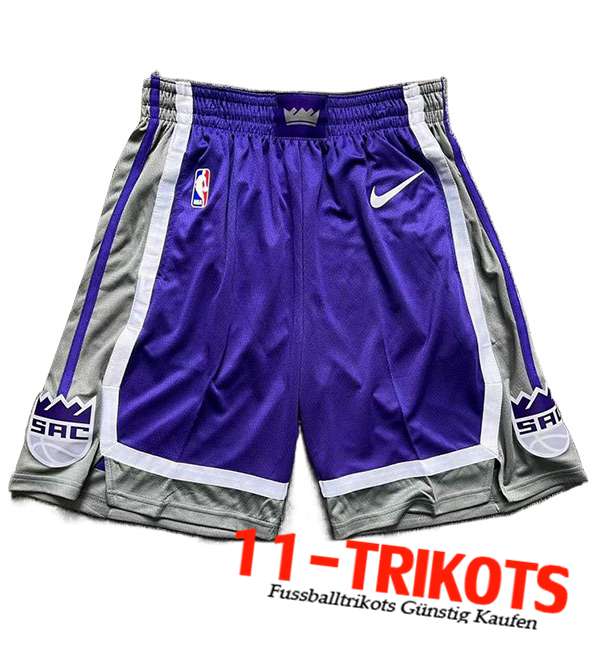 Shorts NBA Sacramento Kings lila