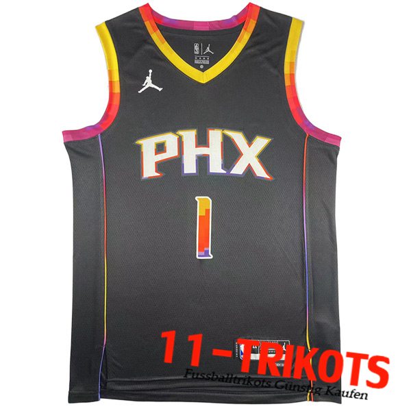 Trikots Phoenix Suns (BOOKER #1) 2023/24 Schwarz