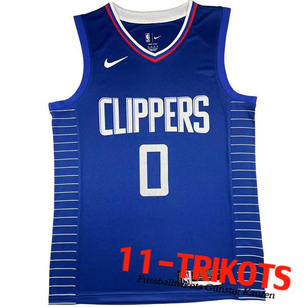 Trikots Los Angeles Clippers (WESTBROOK #0) 2023/24 Blau