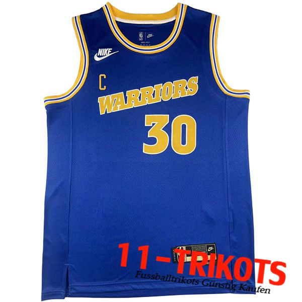 Trikots Golden State Warriors (CURRY #30) 2023/24 Blau