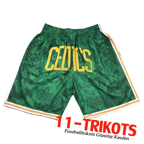 Shorts NBA Boston Celtics Grün -02