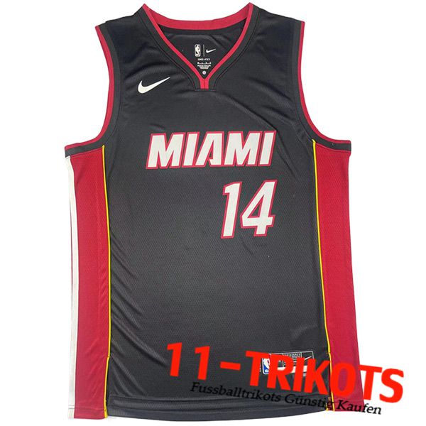 Trikots Miami Heat (HERRO #14) 2023/24 Schwarz