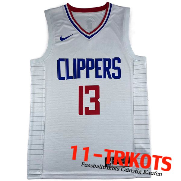 Trikots Los Angeles Clippers (GEORGE #13) 2023/24 Weiß