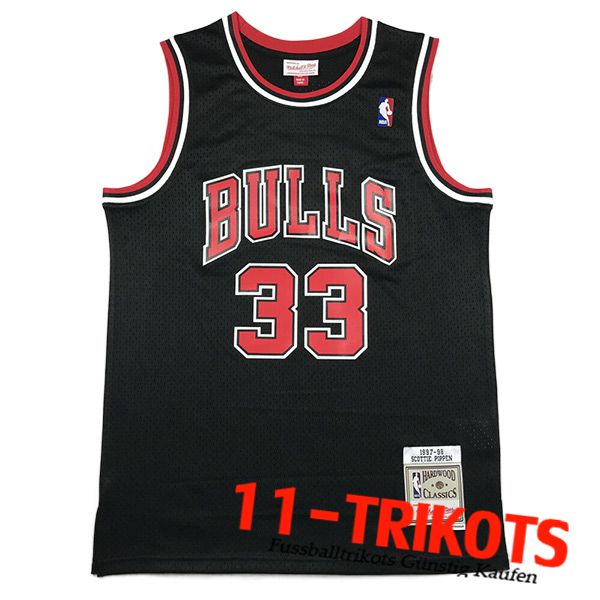 Trikots Chicago Bulls (PIPPEN #33) 2023/24 Schwarz