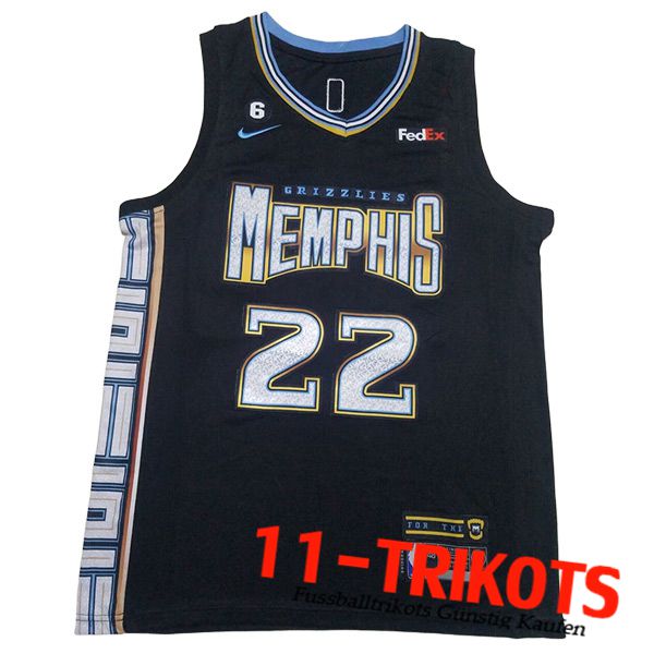 Trikots Memphis Grizzlies (BANE #22) 2023/24 Schwarz -02