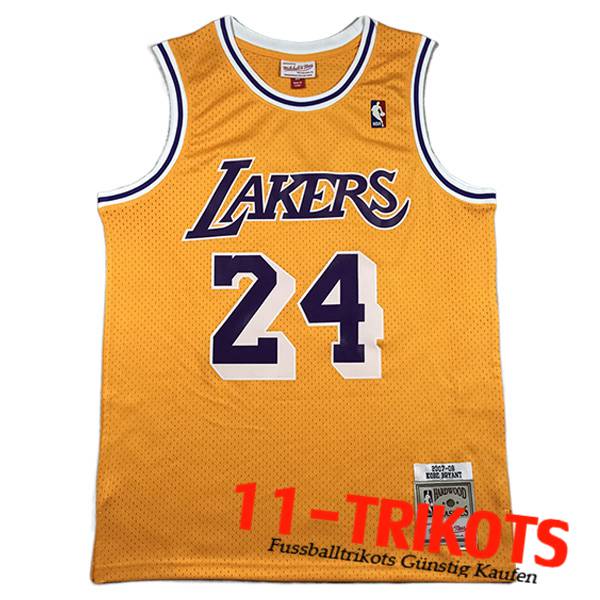 Trikots Los Angeles Lakers (BRYANT #24) 2023/24 Gelb