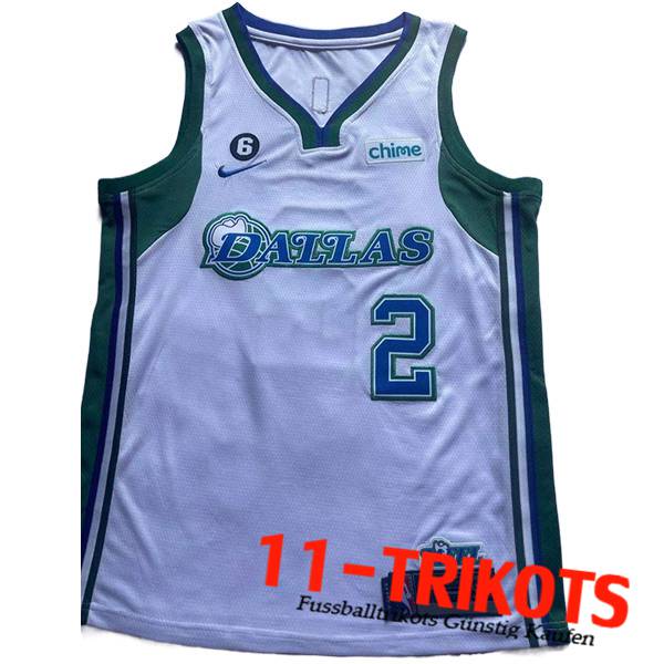 Trikots Dallas Mavericks (IRVING #2) 2023/24 Weiß