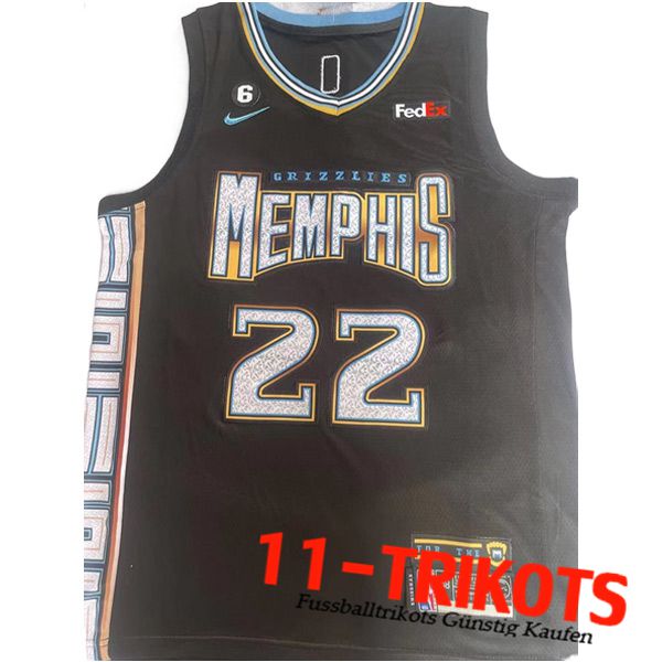 Trikots Memphis Grizzlies (BANE #22) 2023/24 Schwarz -03