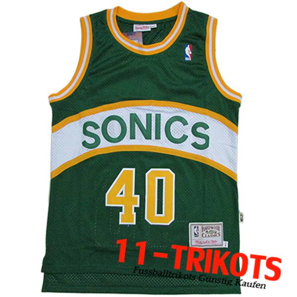 Trikots Oklahoma City Thunder (KEMP #40) 2023/24 Grün -02