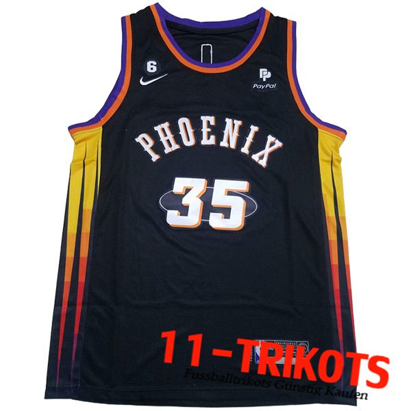 Trikots Phoenix Suns (DURANT #35) 2023/24 Schwarz