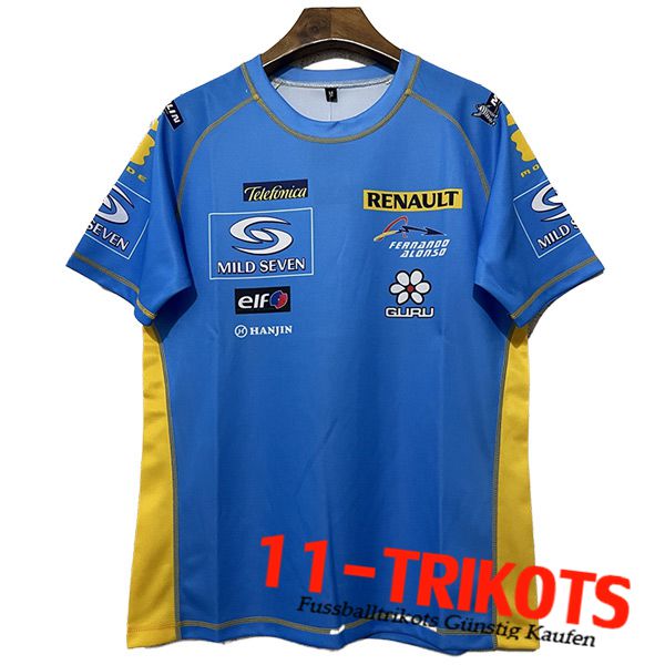 T-Shirt F1 Mild Seven Renault Team Blau 2023
