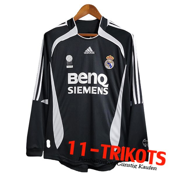 Fussball Trikots Real Madrid Auswärtstrikot Langarm 2006/2007