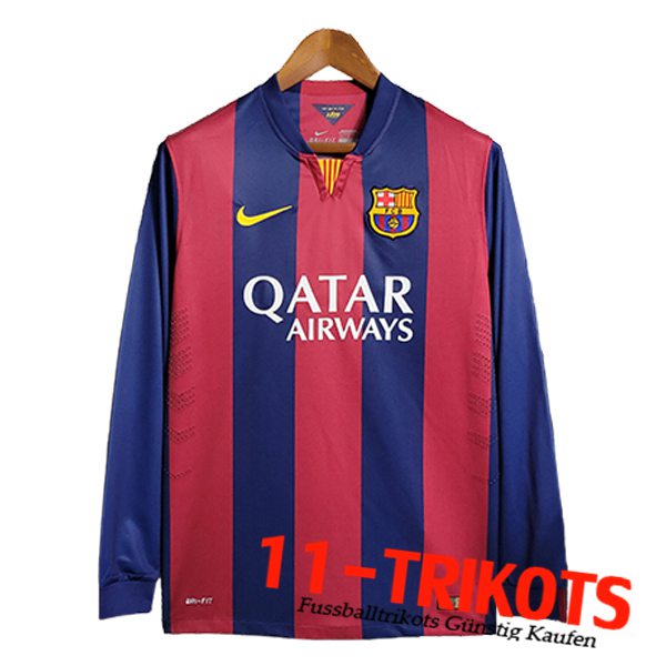 Fussball Trikots FC Barcellona Auswärtstrikot Langarm 2014/2015