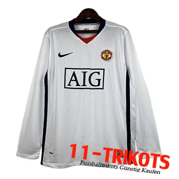 Fussball Trikots Manchester United Third Trikot Langarm 2007/2008