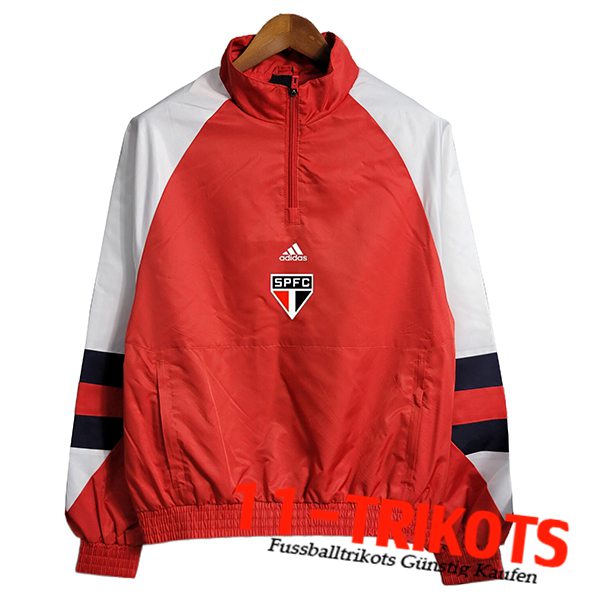 Windjacke Sao Paulo FC Rot 2023/2024 -03