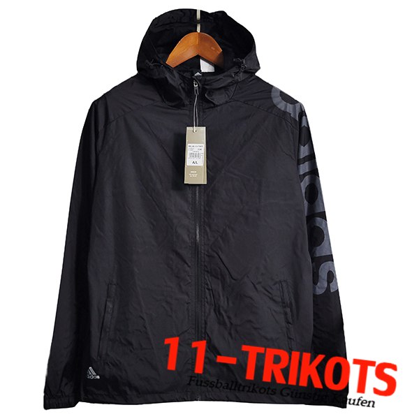 Windjacke Adidas Schwarz 2023/2024