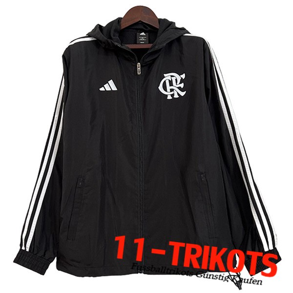 Windjacke Flamengo Schwarz 2023/2024 -02