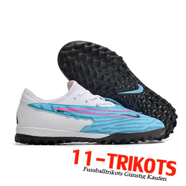 Nike Fussballschuhe React Phantom GX Pro TF Weiß/Blau