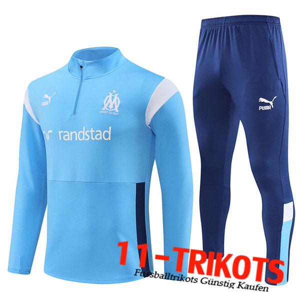 Trainingsanzug Marseille Hellblau 2023/2024