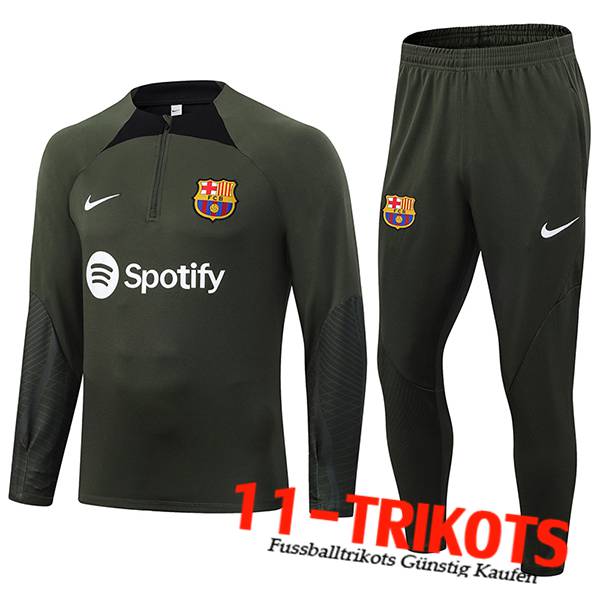 Trainingsanzug FC Barcellona Grün 2023/2024