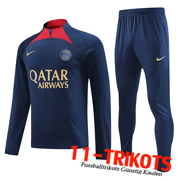 Trainingsanzug PSG Navy blau 2023/2024