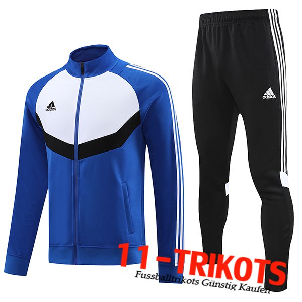 Trainingsanzug (Jacke) Adidas Blau/Weiß 2023/2024