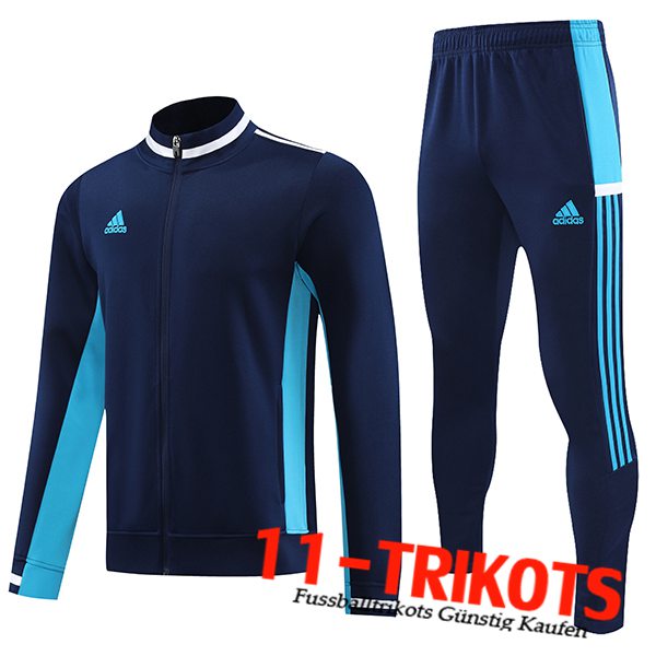 Trainingsanzug (Jacke) Adidas Navy blau 2023/2024 -02