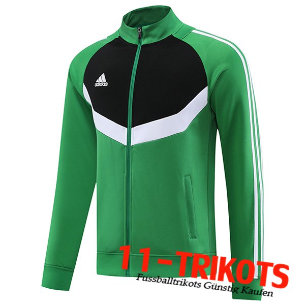 Trainingsjacke Adidas Grün/Schwarz 2023/2024