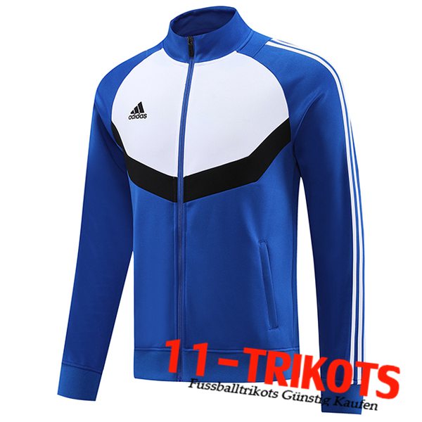 Trainingsjacke Adidas Blau/Weiß 2023/2024